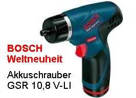Bosch GSR10 V